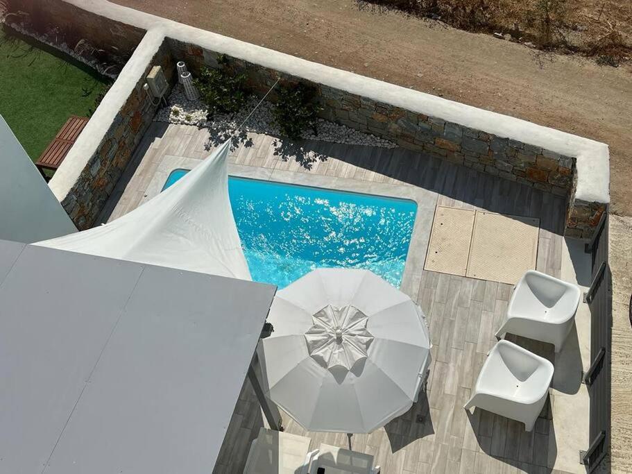 White Nadora Naxos Villa Agia Anna  Exteriér fotografie